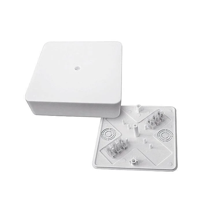 Коробка разветвительная КМР-030-032кг наружная (100х100х28) белая с клеммником EKF PROxima