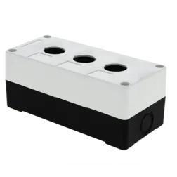 Корпус КП103 пластиковый 3 кнопки белый EKF PROxima