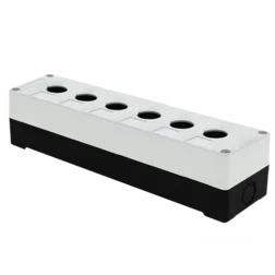 Корпус КП106 пластиковый 6 кнопок белый EKF PROxima