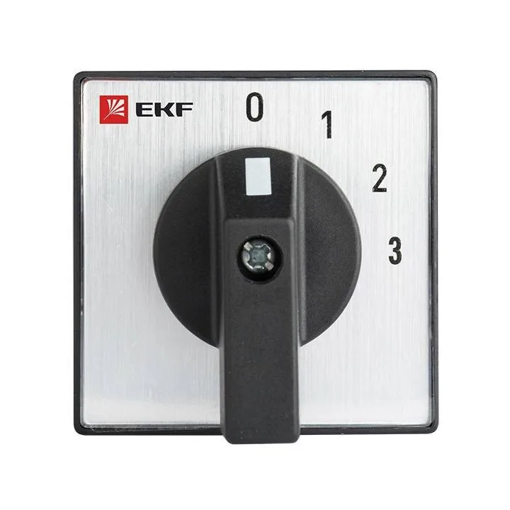 Переключатель кулачковый ПК-1-101 10А 1P «0-1-2-3» EKF PROxima Переключатель кулачковый ПК-1-101 10А 1P «0-1-2-3» EKF PROxima