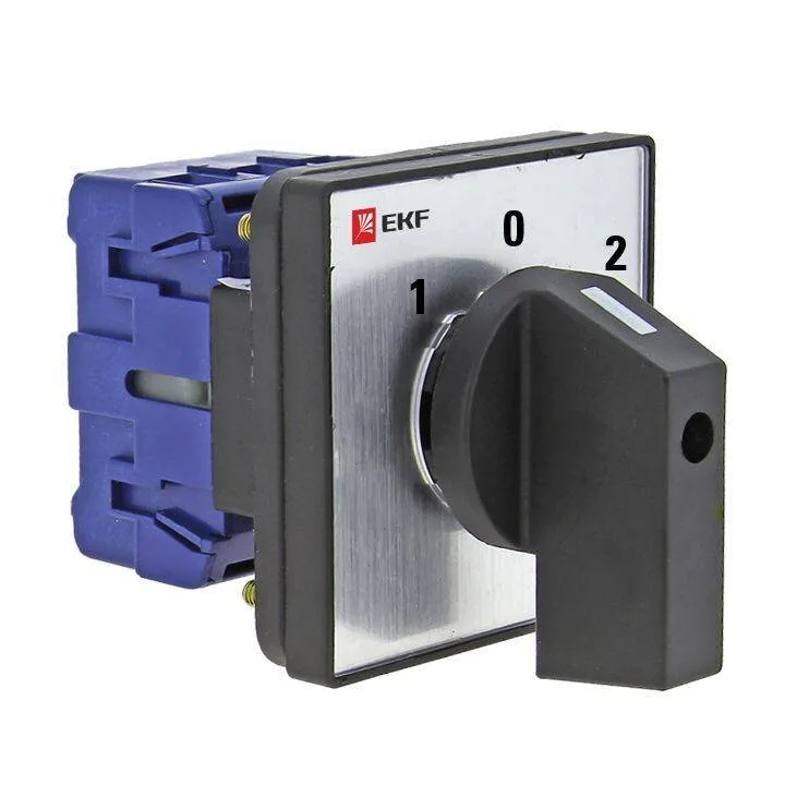 Переключатель кулачковый ПК-1-21 25А 1P 1-0-2 EKF PROxima Переключатель кулачковый ПК-1-21 25А 1P 1-0-2 EKF PROxima