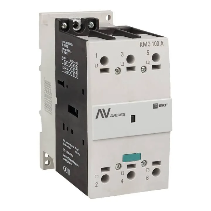 Контактор КМЭ 100А 400В АС EKF AVERES Контактор КМЭ 100А 400В АС EKF AVERES