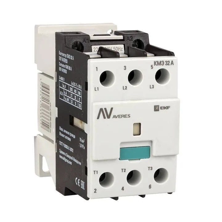 Контактор КМЭ 32А 400В АС EKF AVERES Контактор КМЭ 32А 400В АС EKF AVERES