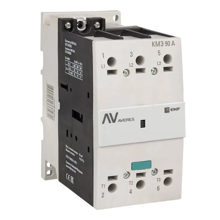 Контактор КМЭ 90А 230В АС EKF AVERES Контактор КМЭ 90А 230В АС EKF AVERES