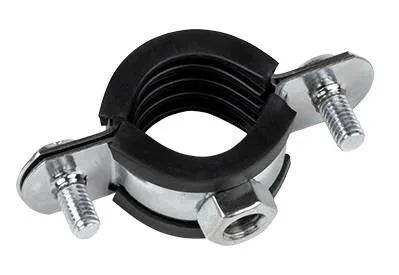 Хомут стальной 3/4 (25-29 мм), с уплотнителем EKF