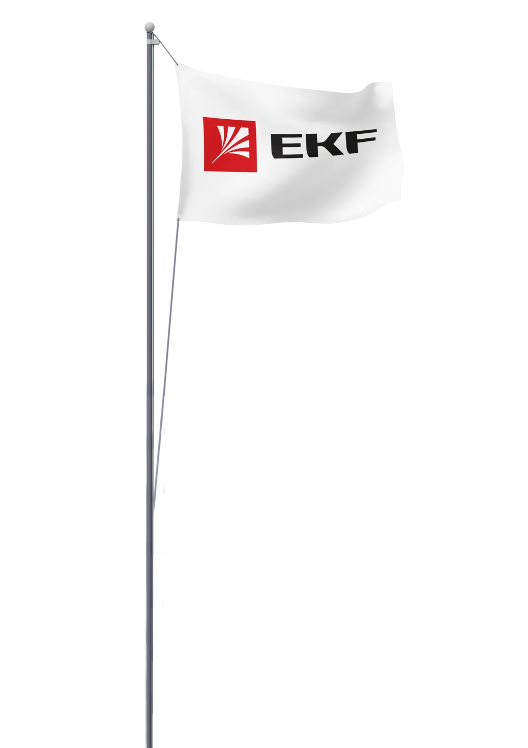 Мачта молниеприемная секционная пассивная алюминиевая c флагом ММСПС-Ф-16 L=16м EKF PROxima