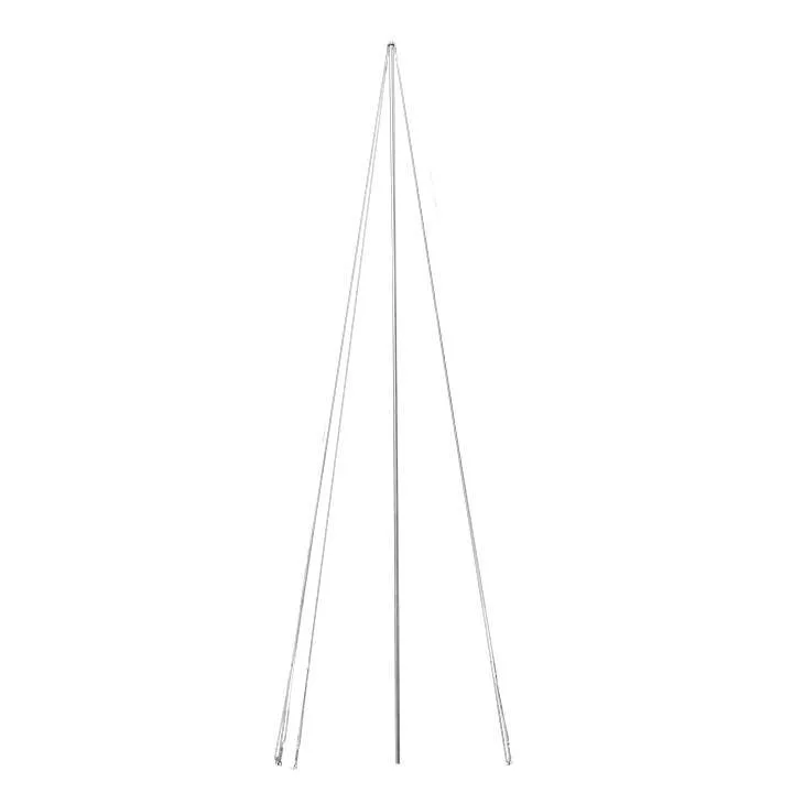 Мачта молниеприемная L=4м, D=40мм с оттяжками St EKF PROxima