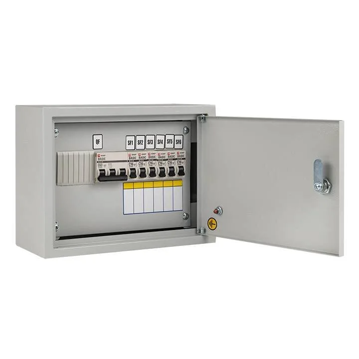 Щит осветительный ОЩВ с автоматическими выключателями 3P 1x63A 1P 6x16A