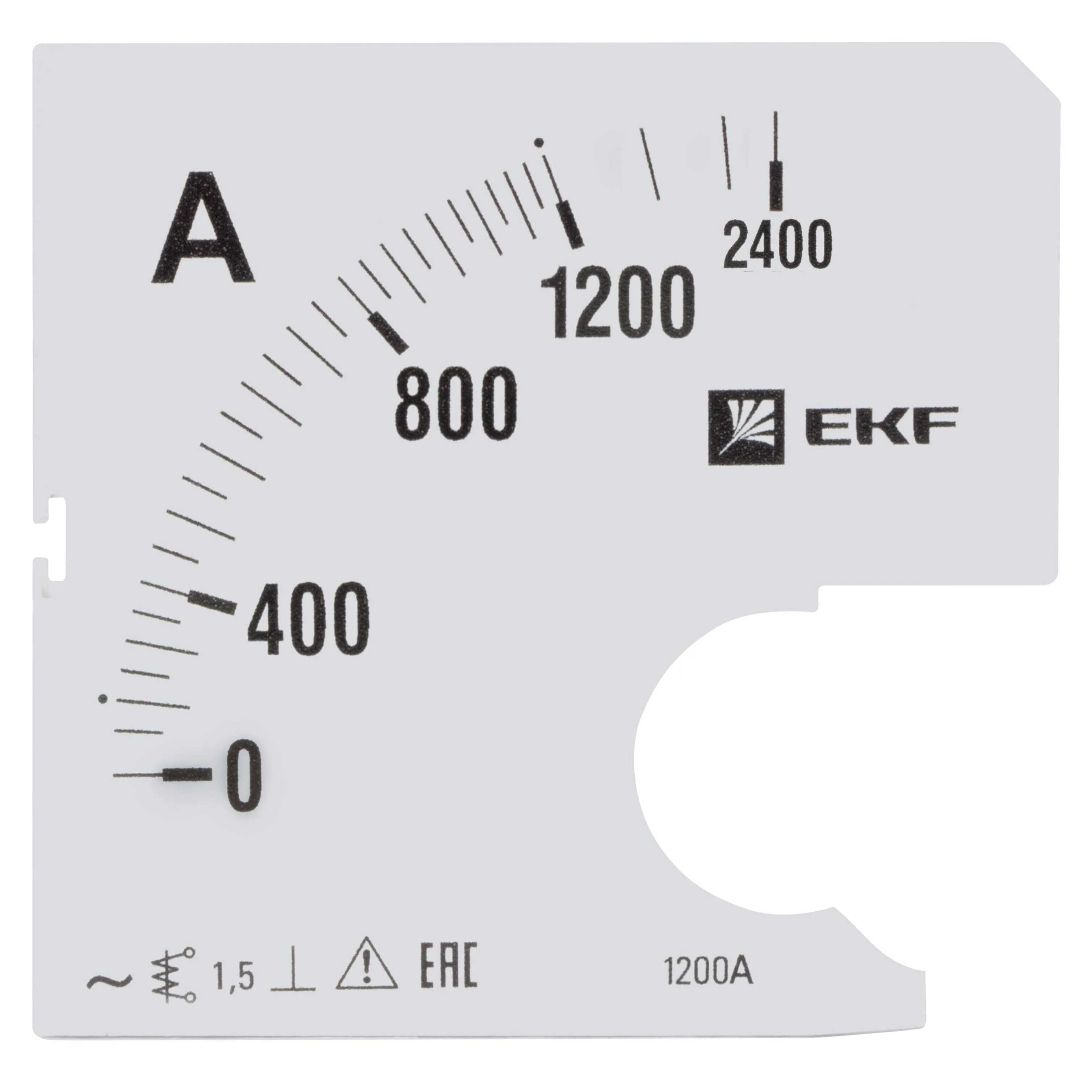 Шкала сменная для A961 1200/5А-1,5 EKF PROxima Шкала сменная для A961 1200/5А-1,5 EKF PROxima