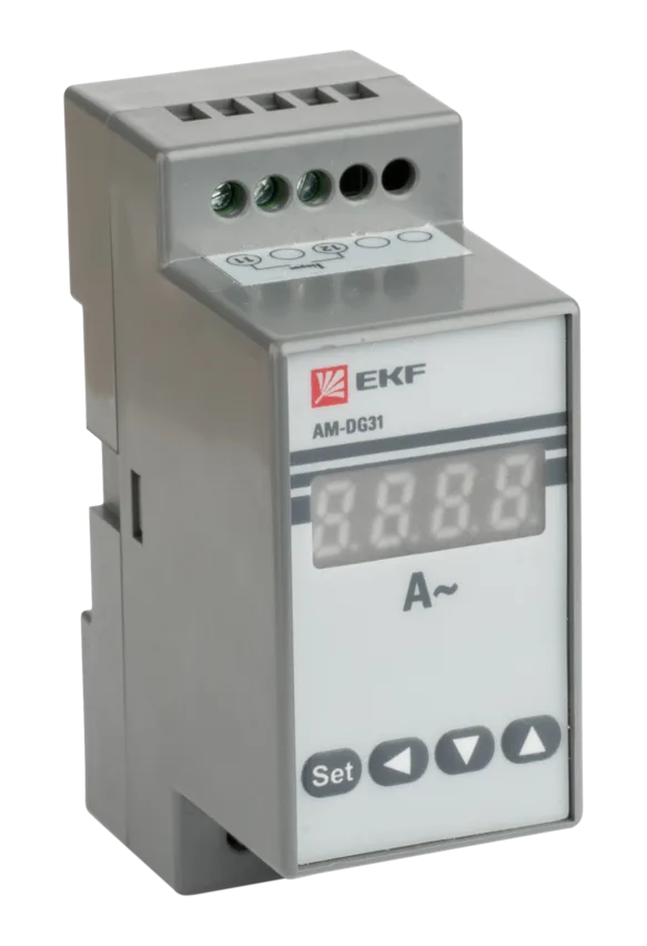 Амперметр AD-G31 цифровой на DIN однофазный EKF PROxima (без поверки