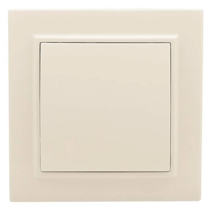 Выключатель 1-кл. СП 10А бежевый Минск EKF