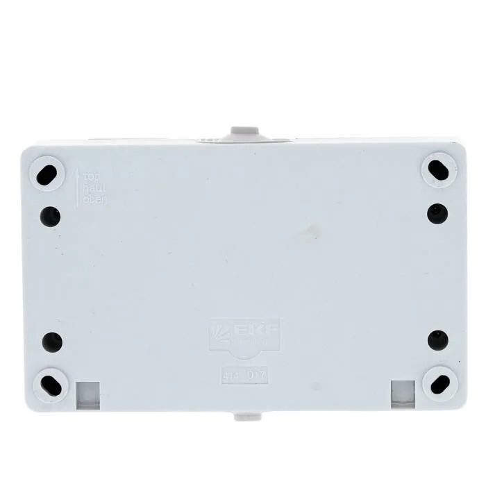 Блок розетка-выкл. 1-кл. 16А с/зс крышкой IP54 бел. с защ. штор. Венеция EKF PROxima