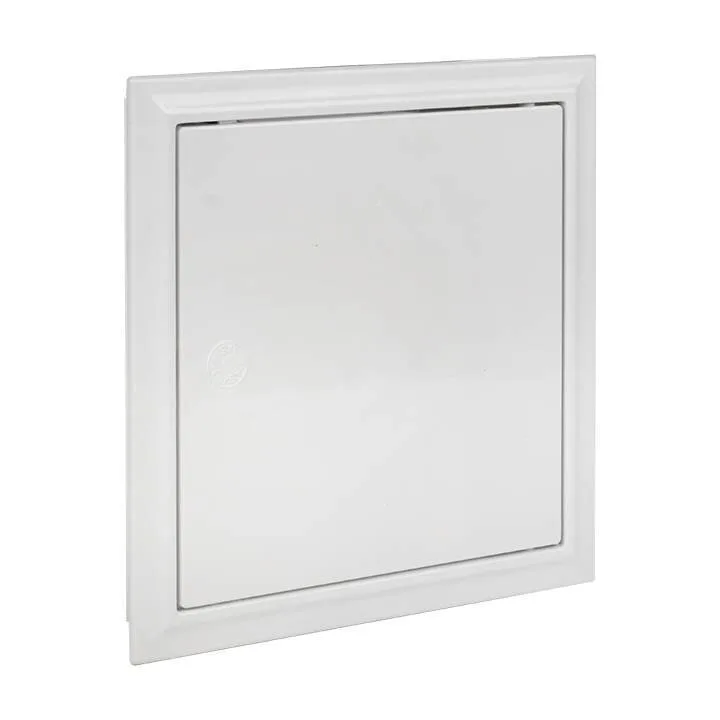 Люк ревизионный пластик с нажим. замком 200х200 (ШхВ внутр.) EKF Basic