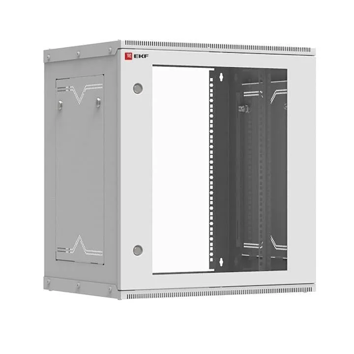 Шкаф телекоммуникационный настенный разборный 12U (600х450) дверь стекло, Astra серия EKF PROxima Шкаф телекоммуникационный настенный разборный 12U (600х450) дверь стекло, Astra серия EKF PROxima