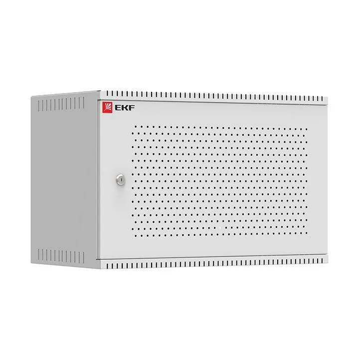 Шкаф телекоммуникационный настенный 6U (600х350) дверь перфорированная, Astra серия EKF PROxima Шкаф телекоммуникационный настенный 6U (600х350) дверь перфорированная, Astra серия EKF PROxima