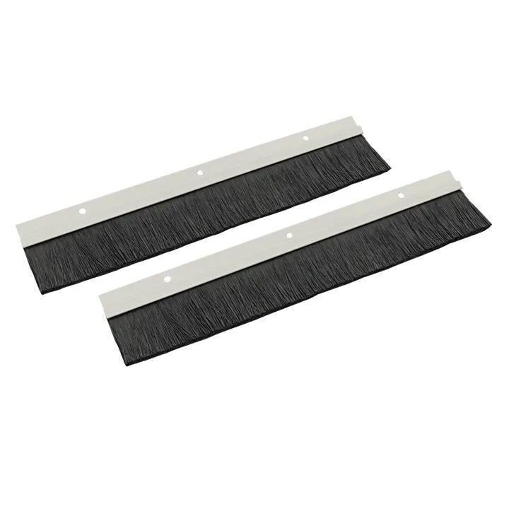 Щеточный буртик на алюминиевом держателе 300*45 ЕKF Basic (2шт) Щеточный буртик на алюминиевом держателе 300*45 ЕKF Basic (2шт)