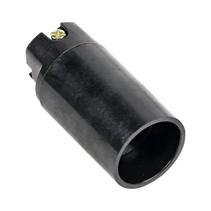 Патрон карболитовый подвесной Е14 черн. EKF PROxima