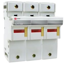 Предохранитель-разъединитель для ПВЦ 22x58 3P (с индикацией) EKF PROxima